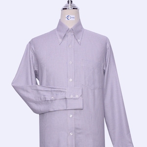 Button Down Shirt Multi Color Houndstooth Shirt