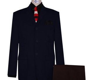 Tailor Made Black Cotton Corduroy Jacket