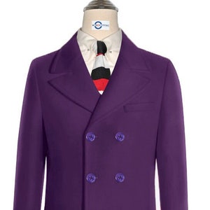 Purple pea coats hotsell
