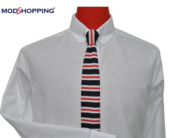 Penny pin collar shirt | Penny pin white shirt for man