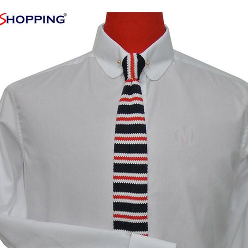 Penny Tab Collar Shirt Penny White Tab Collar Shirt for Man Etsy