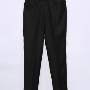Black Suit Tailored 3 Button Black Mod Suit for Men - Etsy