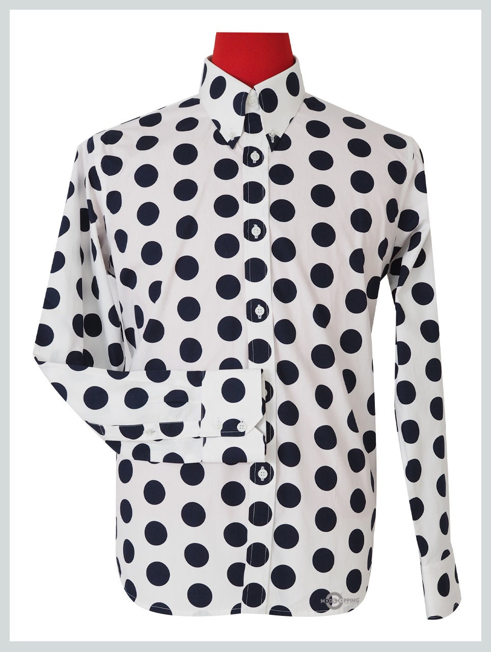 【KOOLOSET】Ethnic Dot Shirt Ethnic Dot Shirt (1color) - kooloset