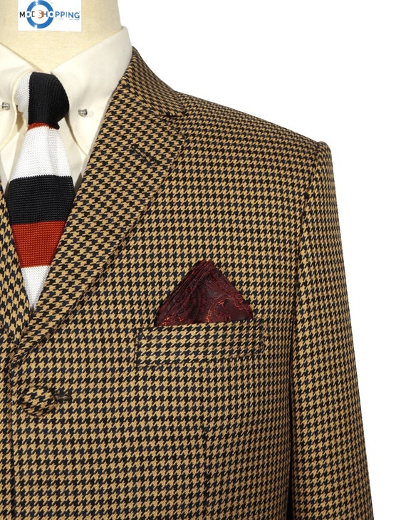 Houndstooth check jacket cheap