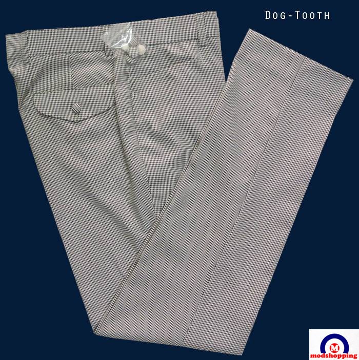 Image of Modshopping Classic Small Dog Tooth Trouser
