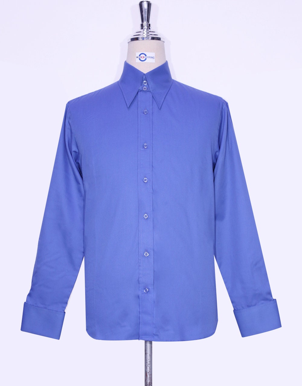 トップス sublations REGULAR FIT TAB COLLAR SHIRT REGULAR FIT TAB COLLAR SHIRT【SAX BLUE】 – SUBLATIONS
