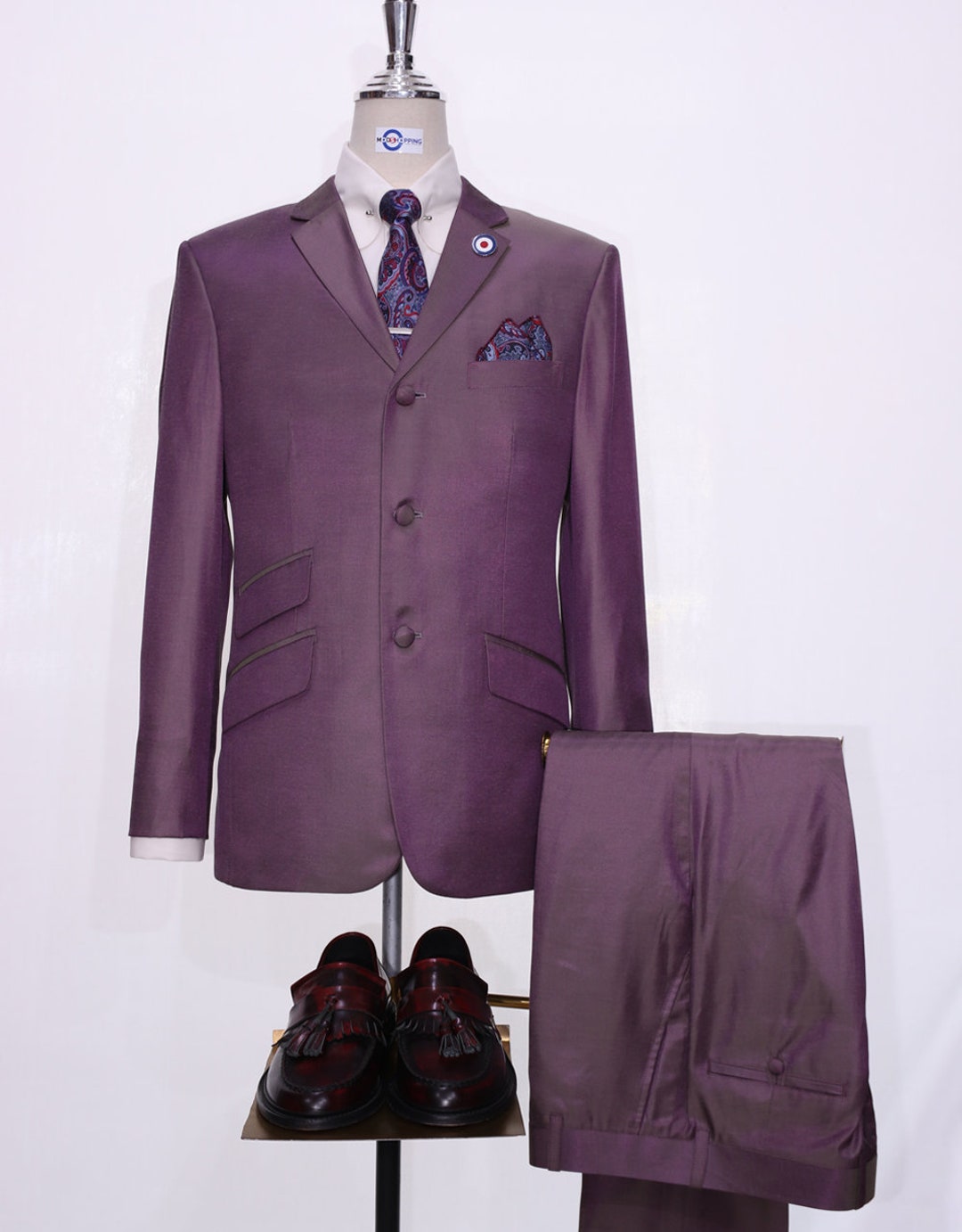 Two tone deals coat mens