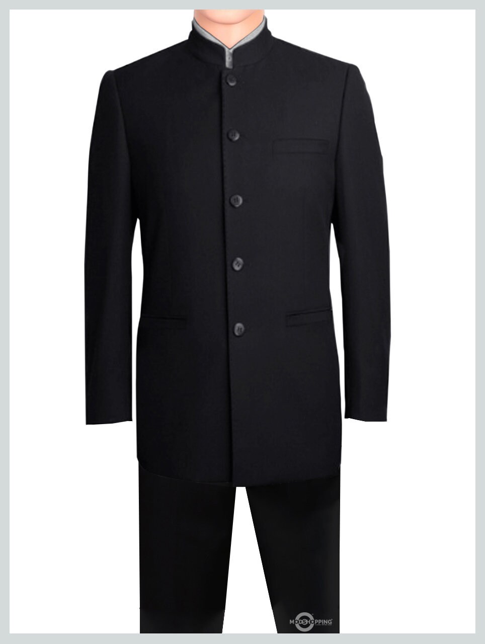 5 button suit jacket