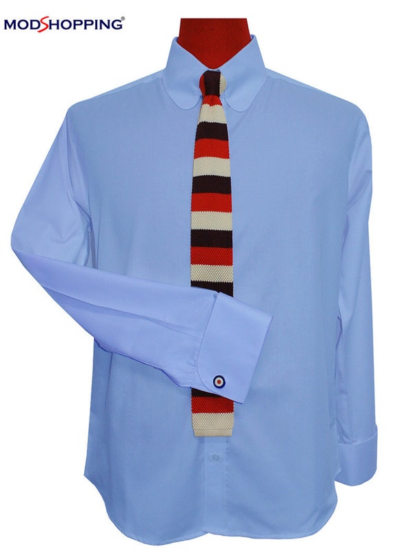 Camicia con colletto Penny Tab Camicia Penny Tab color cielo per