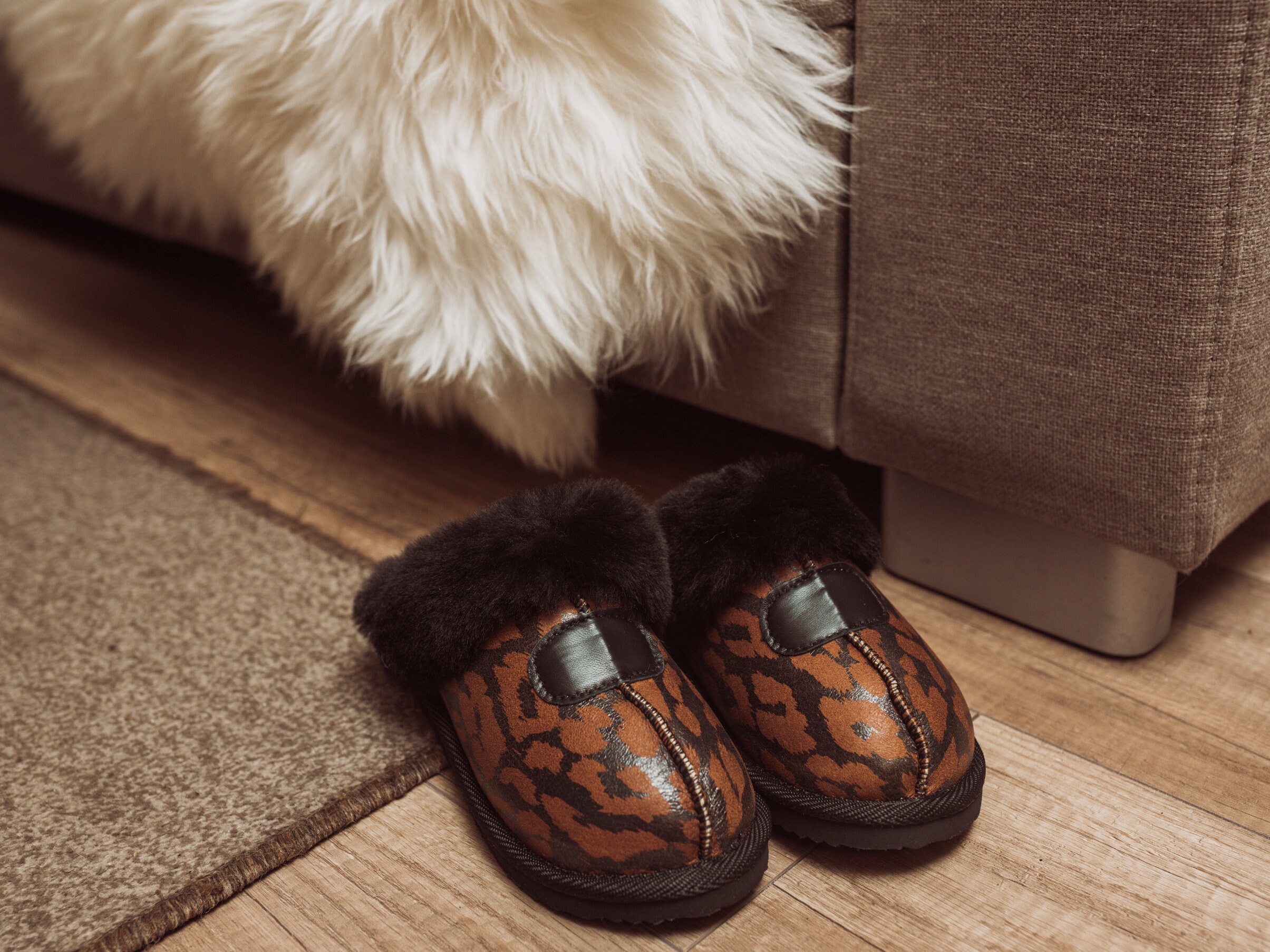 Panther slippers hot sale