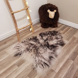 Natural color Genuine Sheepskin rug 100% Sheep Skin Leather Sheep Skin Decorative Rug Comfy, Area Rugs Carpet Outdoor Rugs Throw Rugs #12