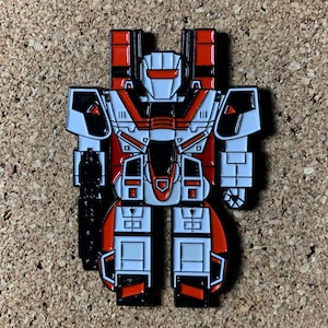 Planeflame Microbots Pin