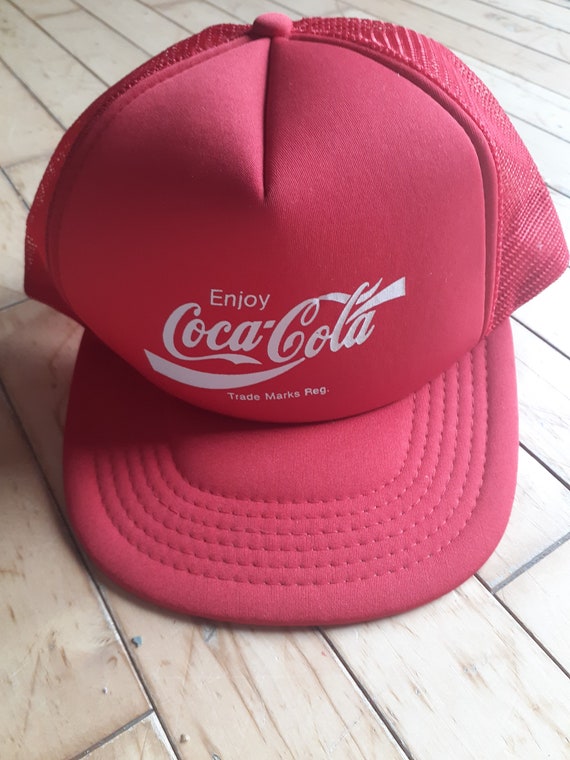 80's Coca Cola Snapback Hat, Cap, Ballcap