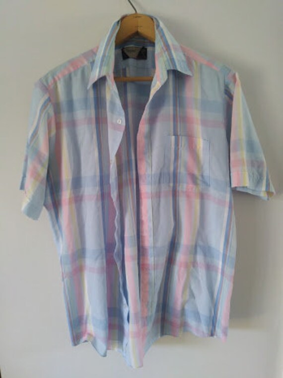 mens rainbow dress shirt
