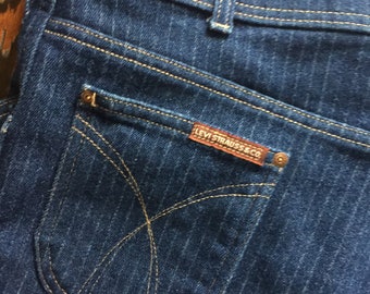 pinstripe jeans 80s