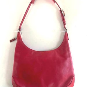 バッグ Vintage Coach Bonnie Sling Red Ergo Rare 💌SOLD💌 Coach Bonnie Double Zip Shoulder Bag ♥️🐆 $320