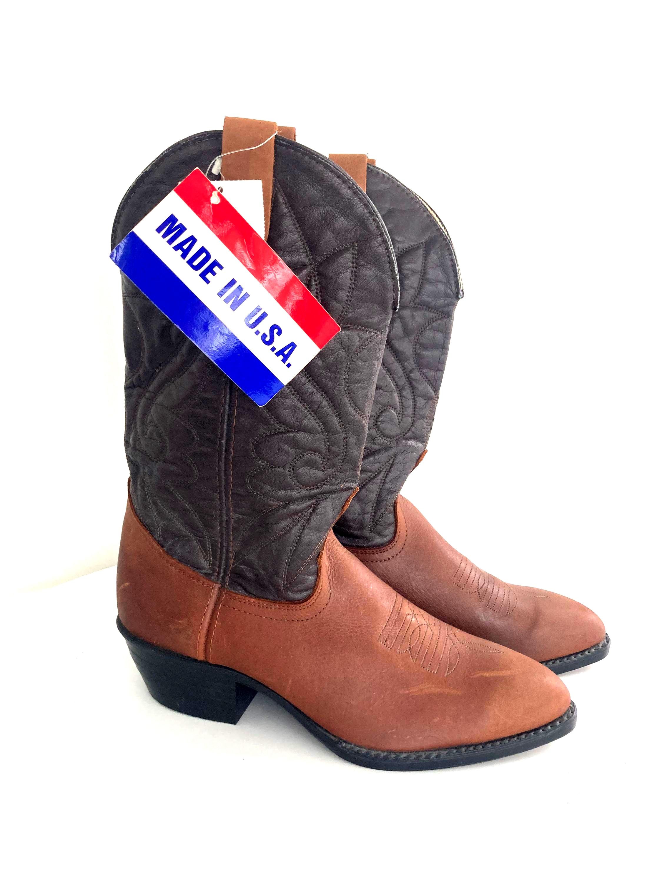 7.5 Womens Vintage Cowboy Boots - Etsy