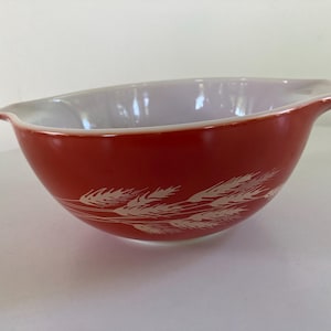 1970er/1980er Jahre Vintage Cinderella Schüssel Pyrex Auflaufform Herbst Ernte 442 1,5 Liter