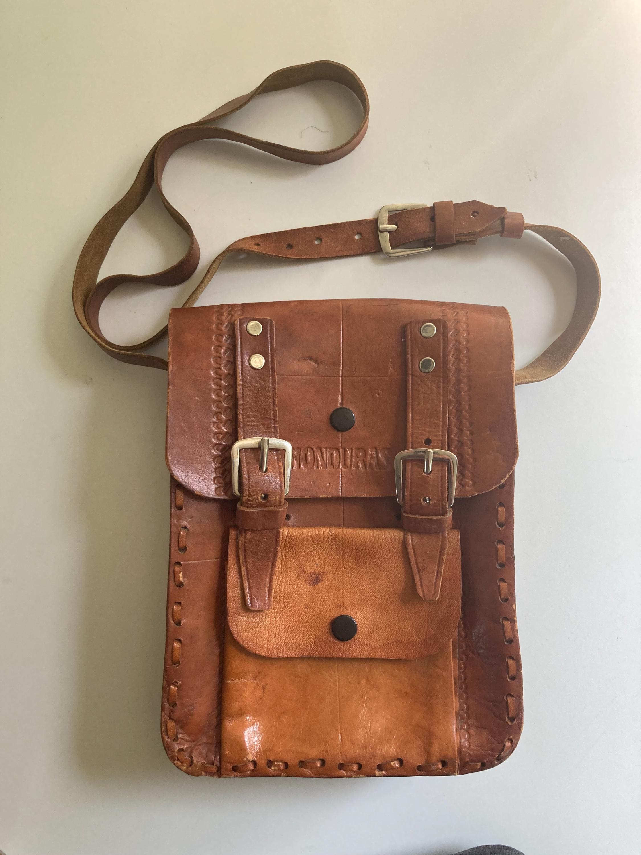 Honduras Leather Bag - Etsy display picture 1