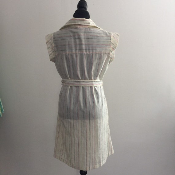 1980s Vintage Woman's Dress Size XL Size 16 Rainb… - image 5