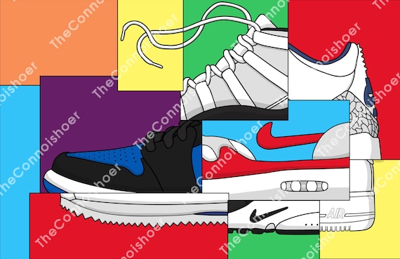 poster zapatos nike poster zapatos nike