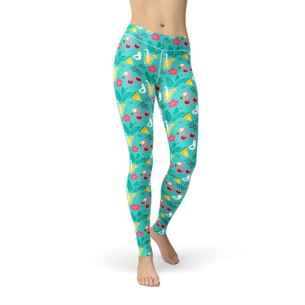 Legging 7/8 Outdoor Voices Freeform Flow - Couleur Flamingo (Rose), Occasion Très Bon État