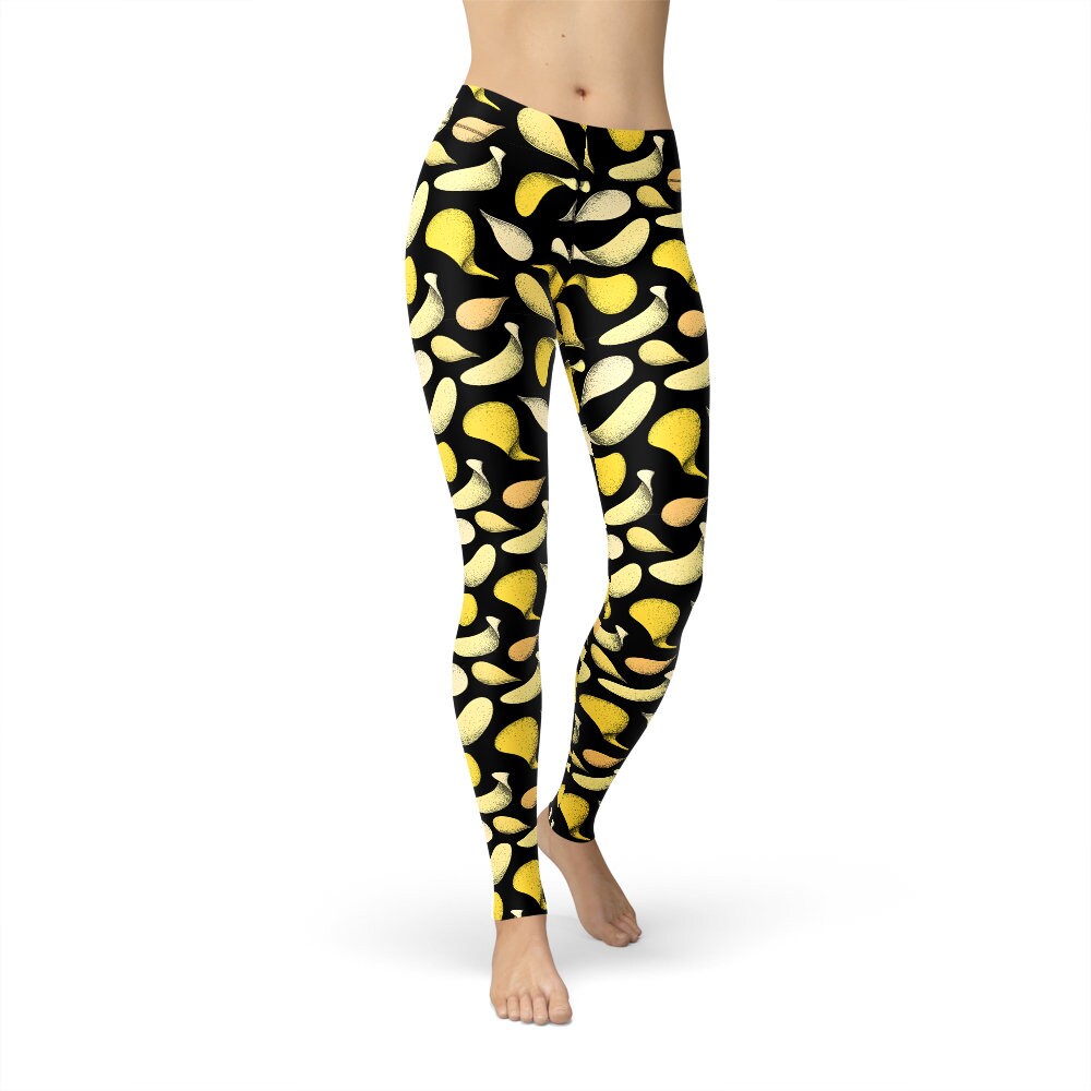 Biscuit Cookie Print Pattern Women Leggings