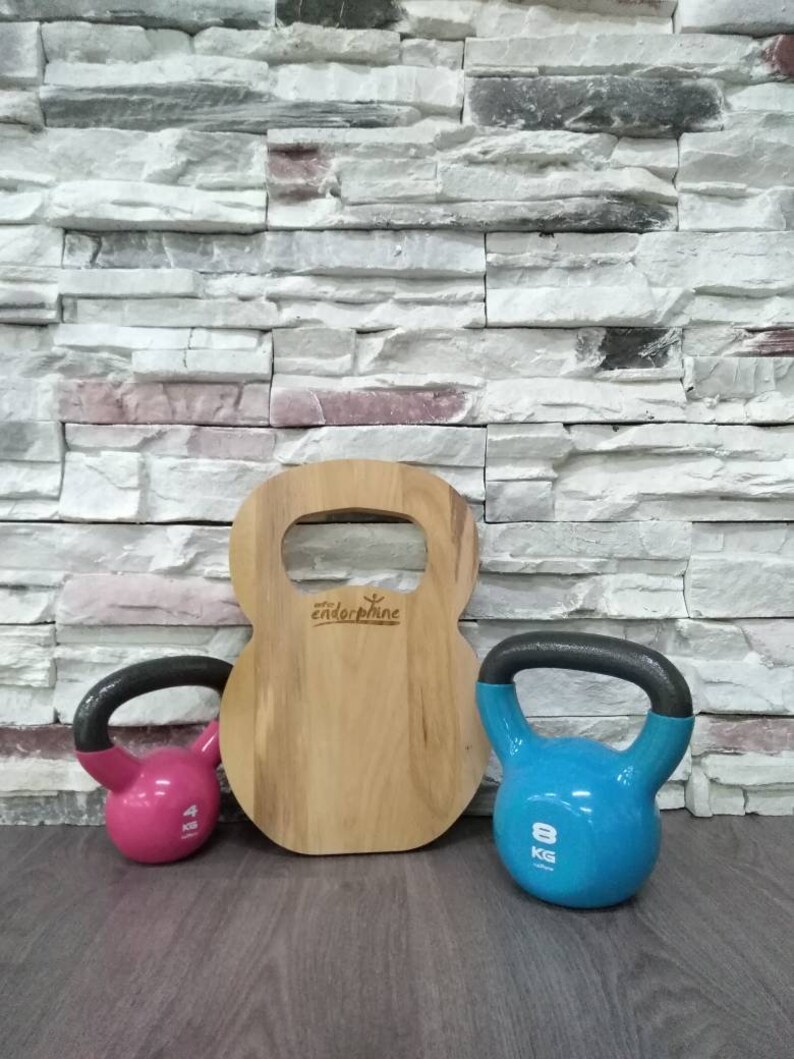 Personalized KETTLEBELL Cutting Board Laser Engraved Fitness Etsy