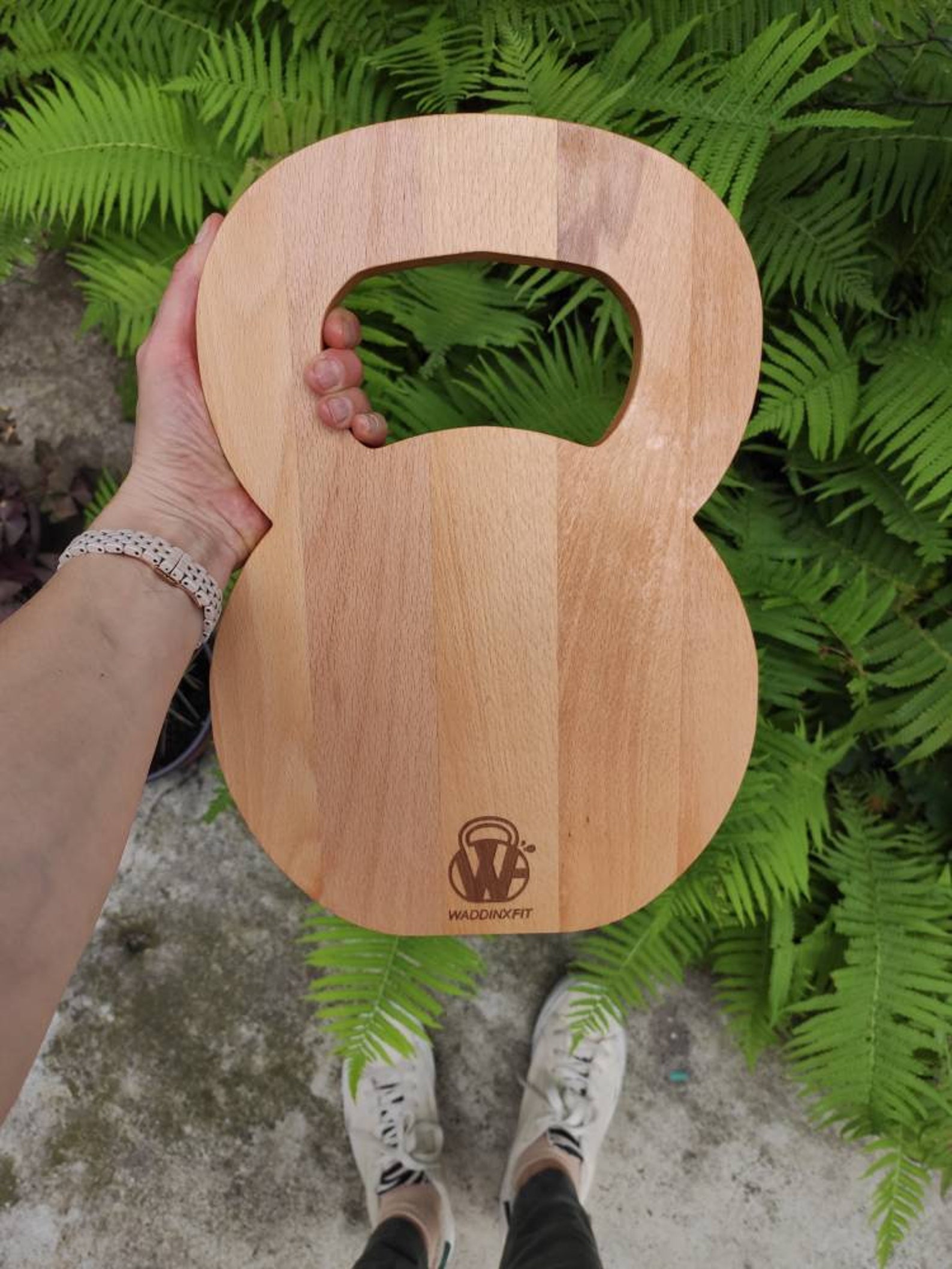 Personalized KETTLEBELL Cutting Board Laser Engraved Fitness Etsy