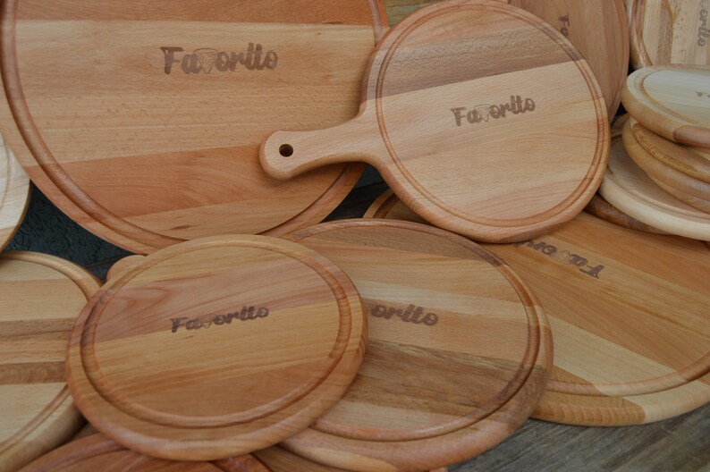 Round Wholesale Cutting Boards With Handle Charcuterie Board Etsy