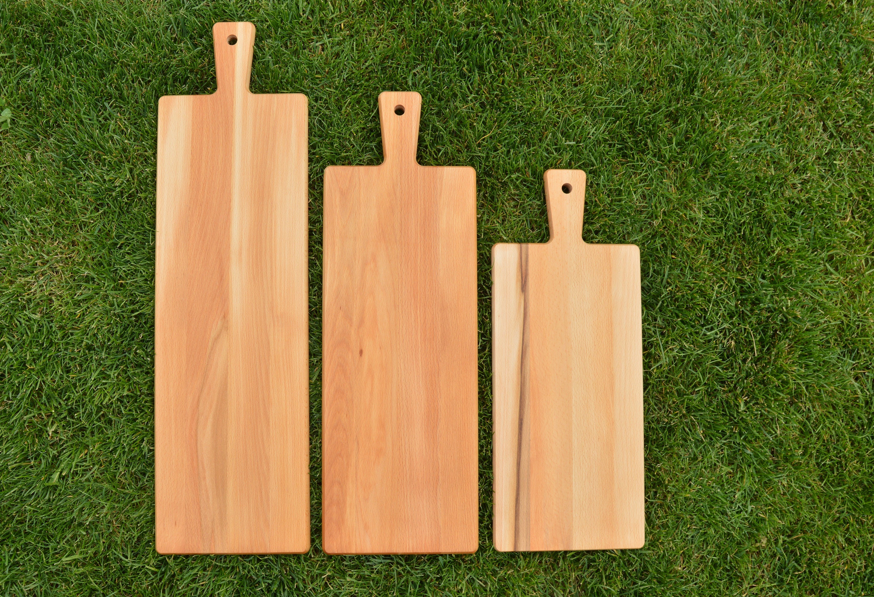 Wholesale Cutting Board With Handle Walnut and Beech Wood for Etsy UK