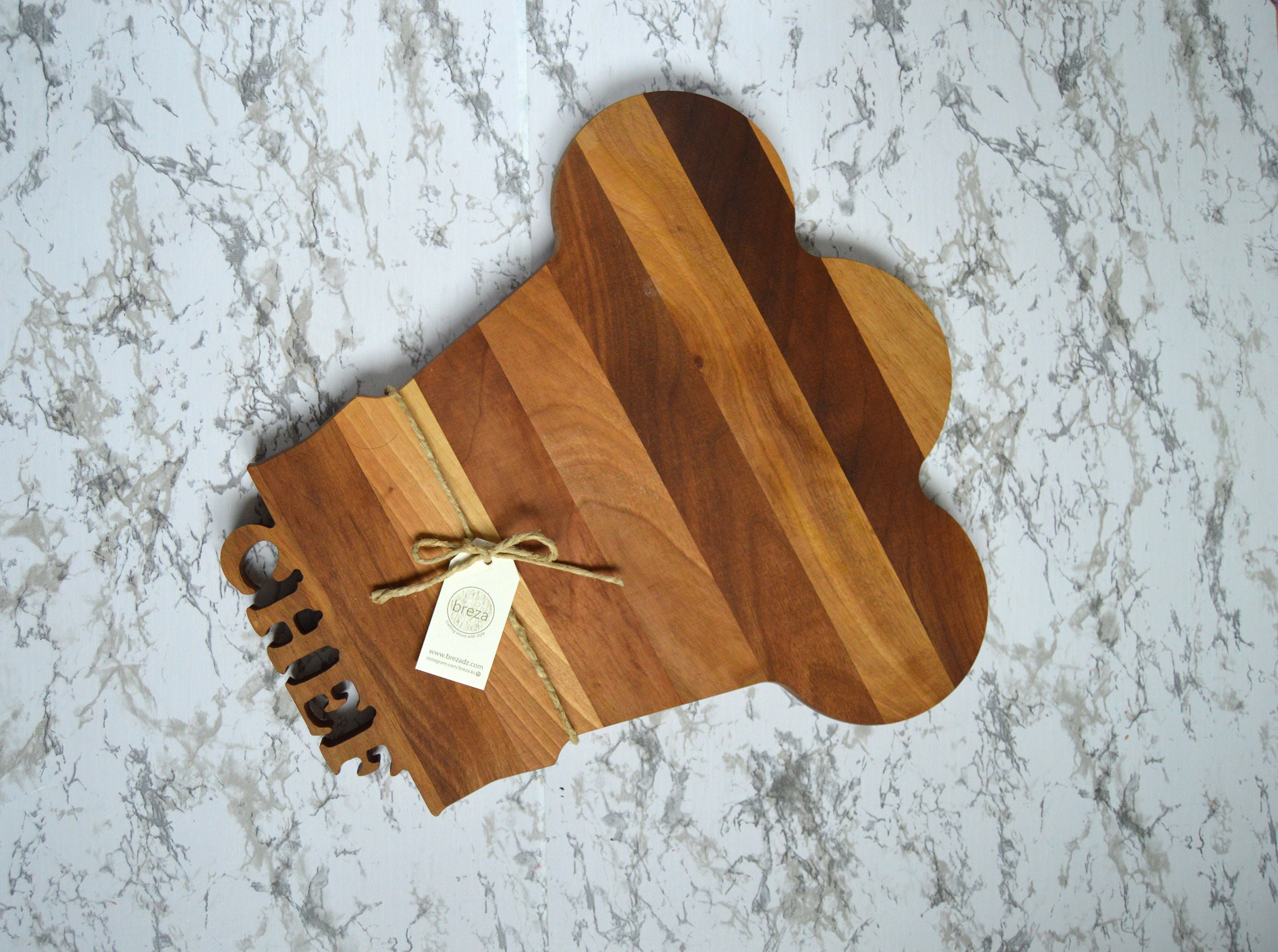 Unique Gift CHEF Cutting Board Gift for Mom Bakers Gift Gift Etsy
