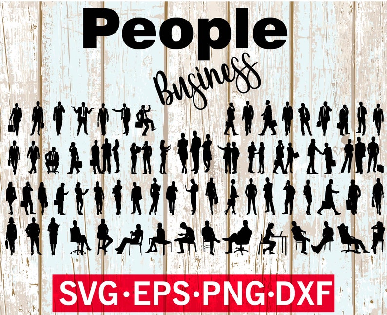 Clipart People Silhouette Vector