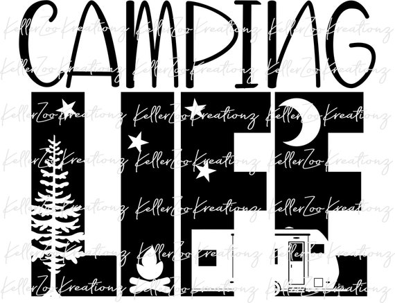 Free Free 288 Camping Life Svg SVG PNG EPS DXF File