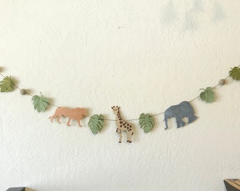 safari bunting nursery