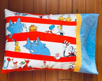 Dr seuss pillowcase | Etsy GRINCH Pillowcase ENVELOPE STyLE