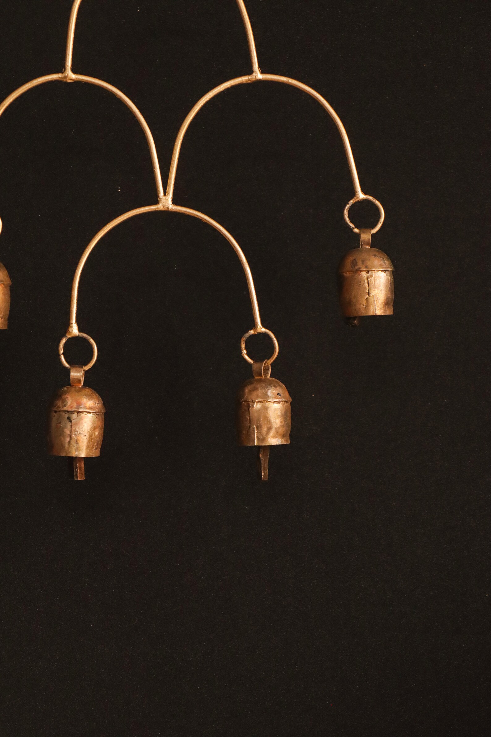Handmade Indian bell wind chimes for hanging on indoor Etsy