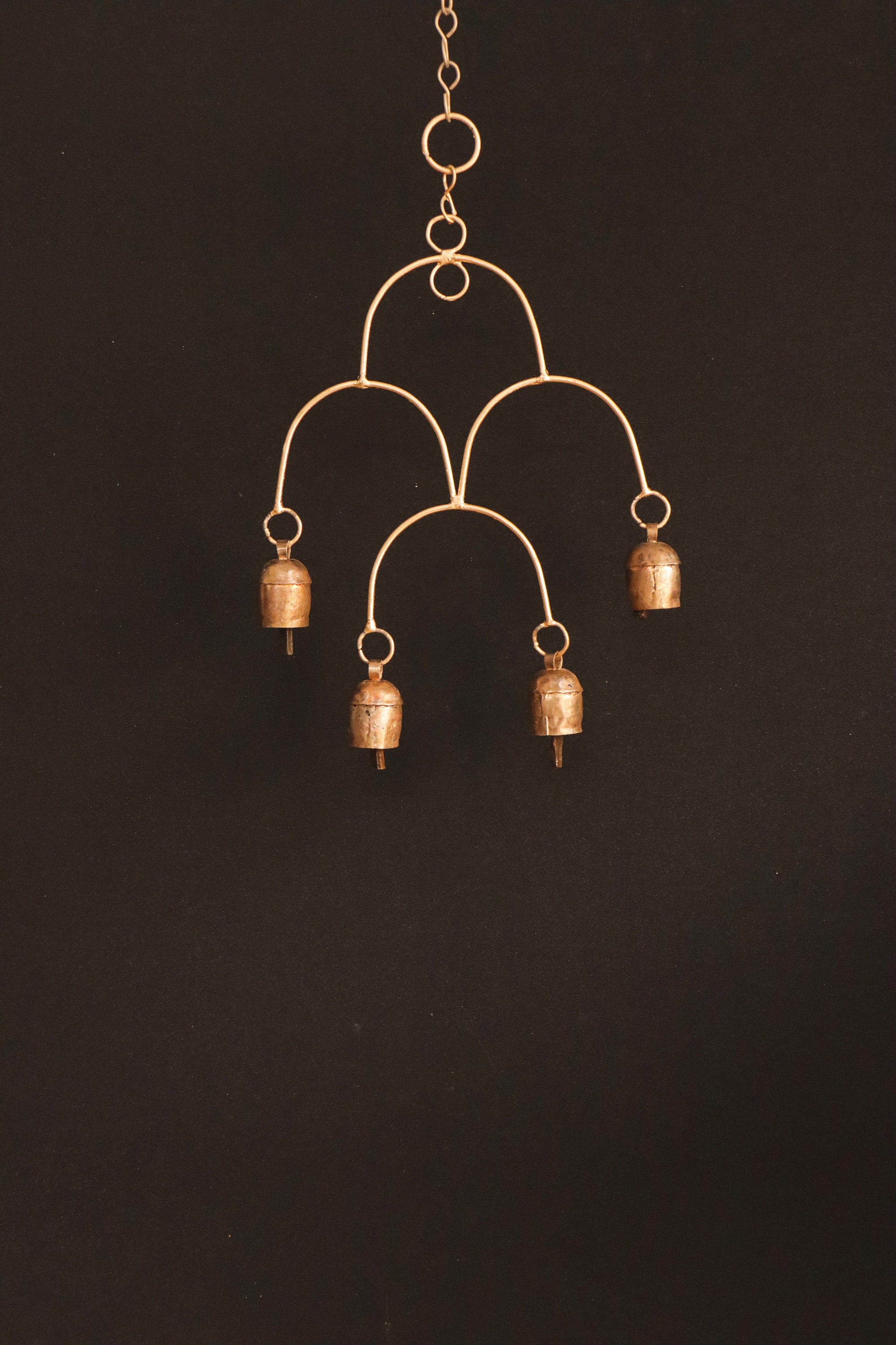 Handmade Indian bell wind chimes for hanging on indoor Etsy
