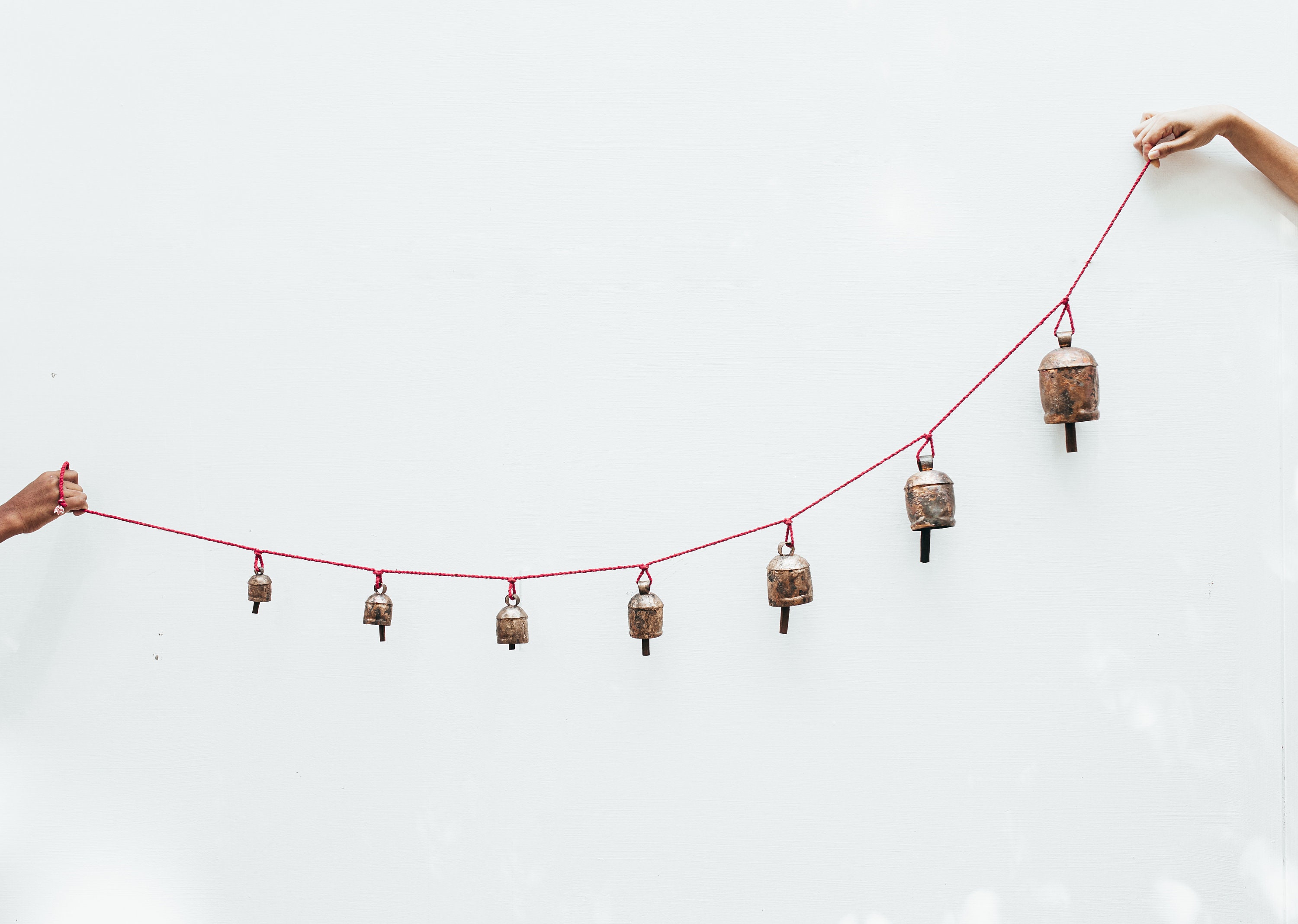 Handmade Bells on String Wind Chimes Are Great for Home Decor Etsy