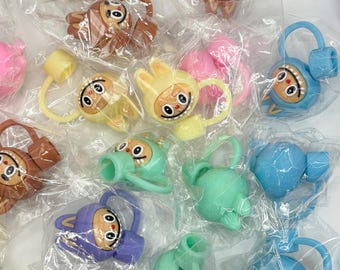 Op Labubu geïnspireerde rietje-bedel – schattig accessoire voor drinkmaatje
