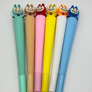 Labubu-Inspired 0.3mm Fine Point Black Ink Pens – Cute Stationery Gift