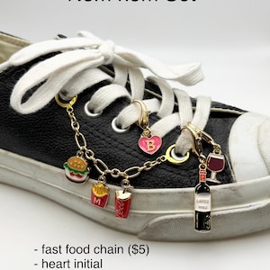 NOM NOM SET Shoe Charms – Personalize Your Shoes with Unique and Fun Designs
