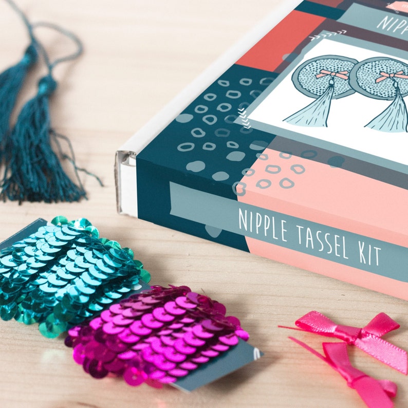 Nipple Tassel Making Kit | Make Your Own Nipple Tassels | Lovers Kit