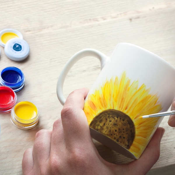 Ceramic Painting Kit Etsy UK