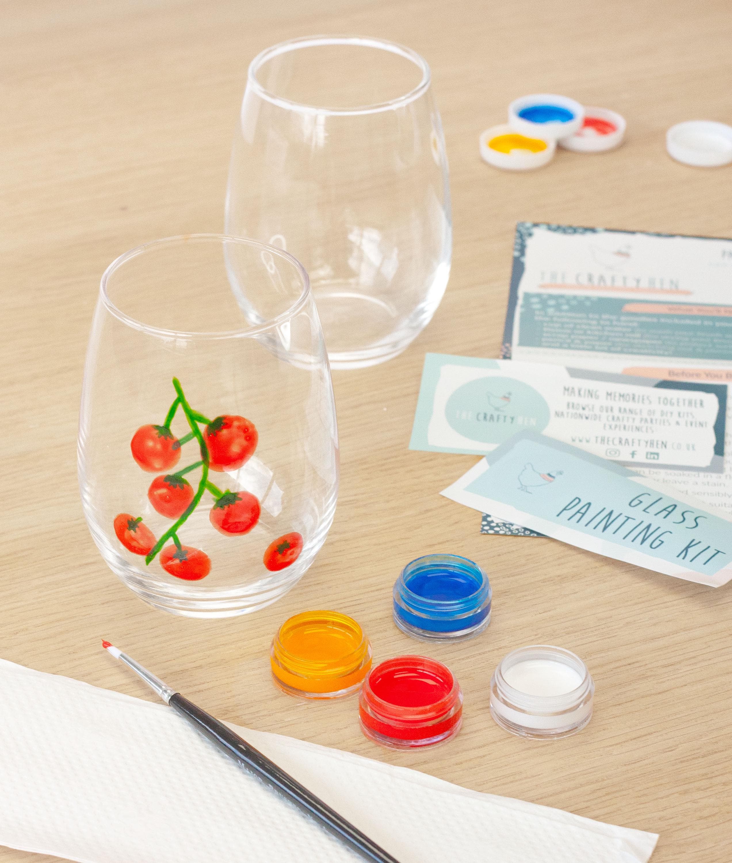DIY Wine Glass Painting Kit | Creative Date Night Activity | Housewarming  Gift | Sip and Paint Kit - Etsy