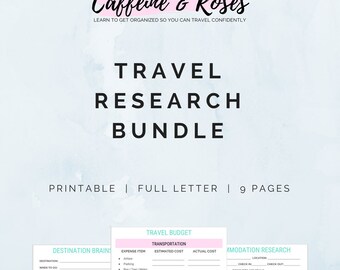 travel checklist bundle vacation planner travel planner etsy printable travel checklist