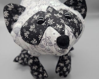 Raccoon stuffed plush toy
