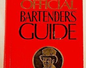 Vintage Mr Boston Deluxe Official BARTENDER'S GUIDE Hardcover