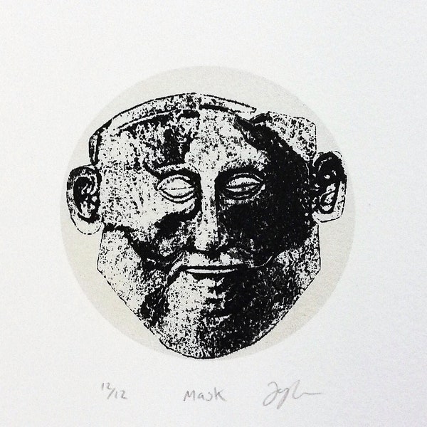 Ancient Roman Mask - Etsy