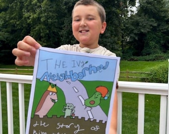 The Ivy Neighborhood: The Story of King Rex and Avo (Kids Comic Digital Download)